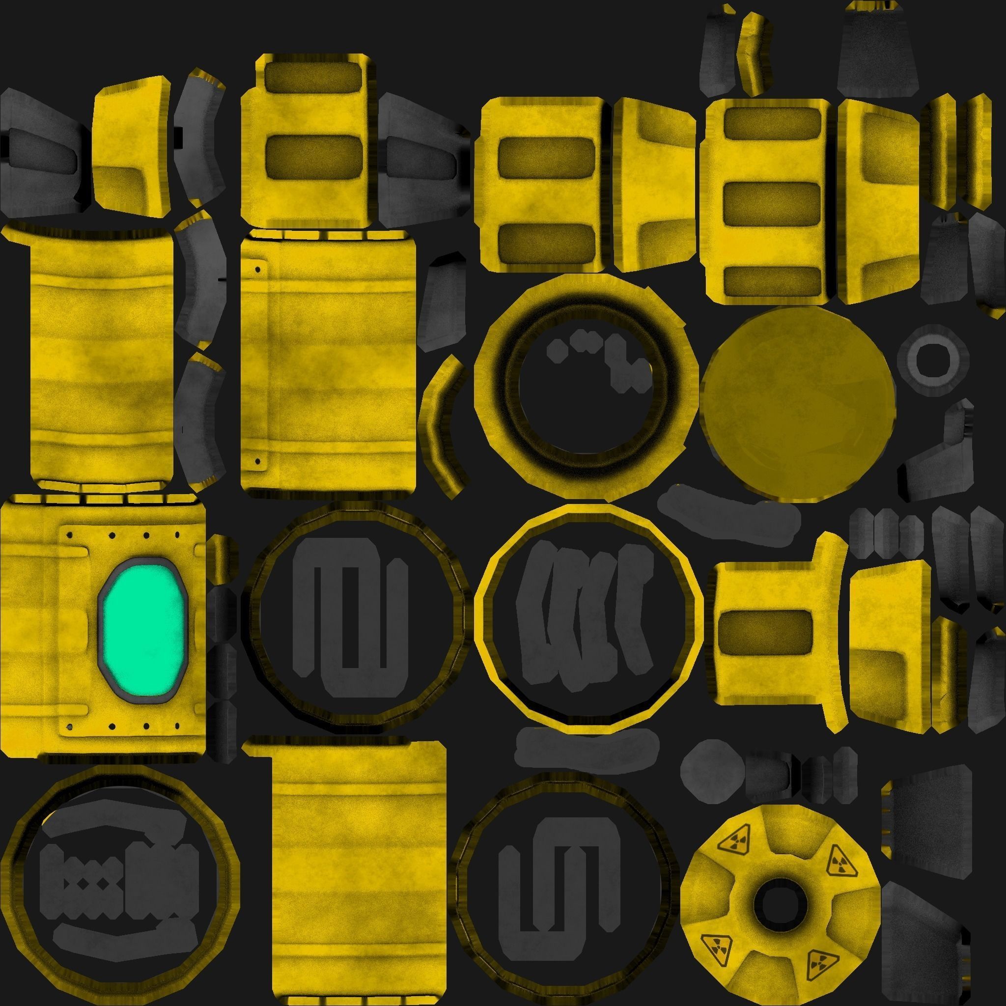 Game Ready NRG Co Portable Nuclear Fusion Reactor Low-poly 3D model_3