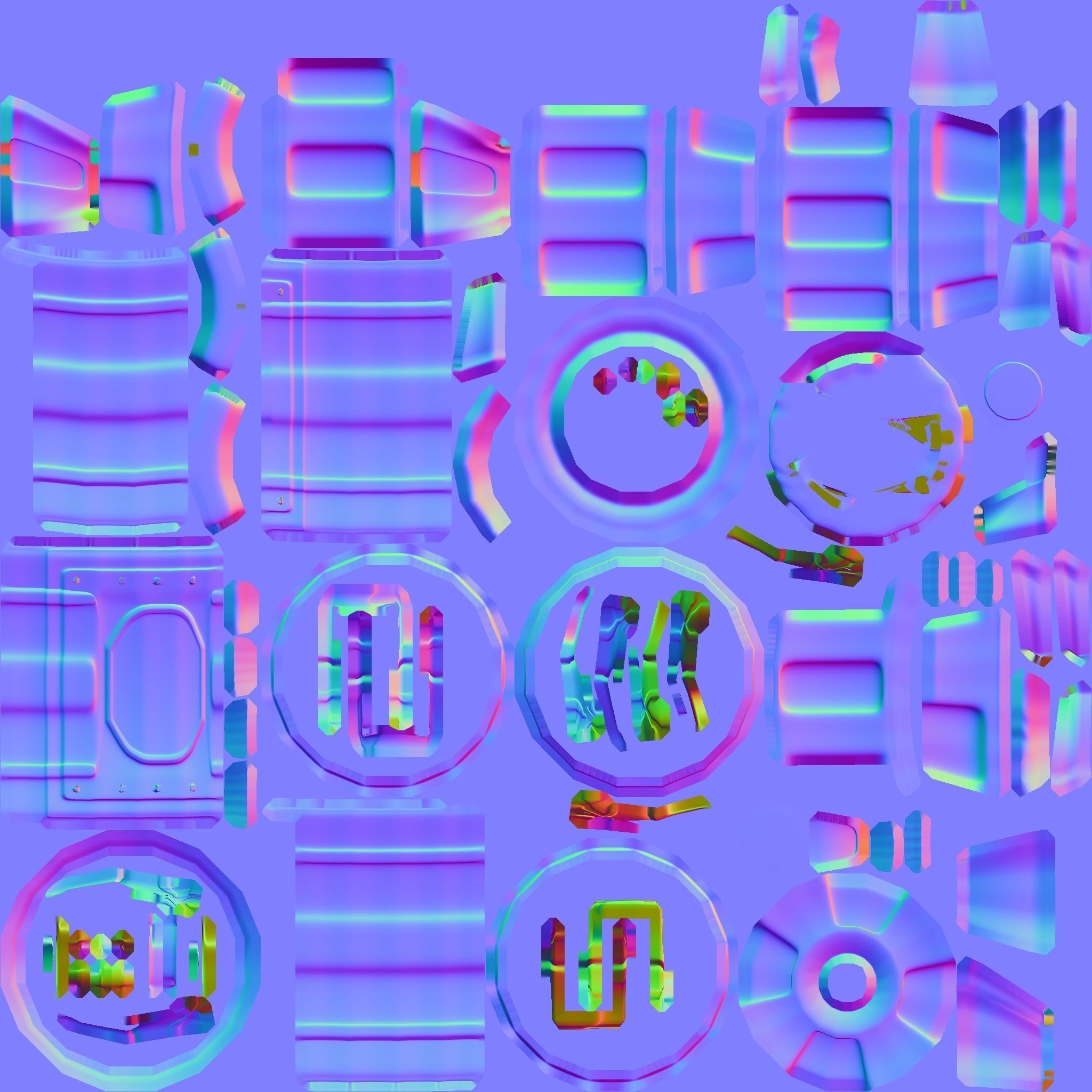 Game Ready NRG Co Portable Nuclear Fusion Reactor Low-poly 3D model_4