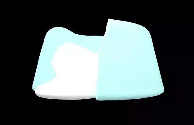 Lava Cake v1 002 Low-poly 3D model 2