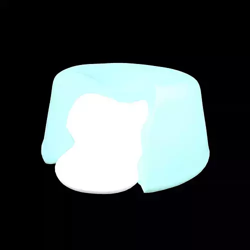 Lava Cake v1 002 Low-poly 3D model