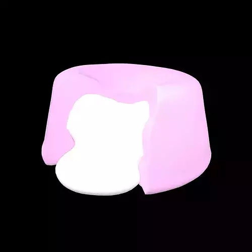 Lava Cake v1 003 Low-poly 3D model