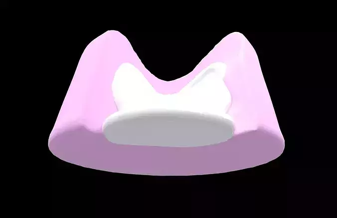 Lava Cake v1 003 Low-poly 3D model 4