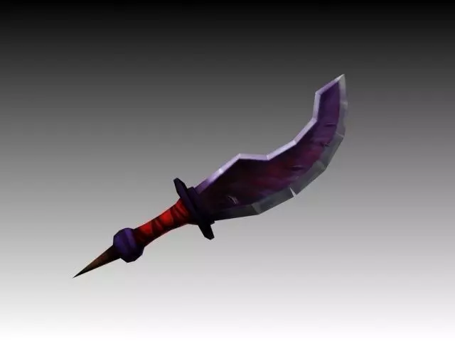 Desert Slicer Free low-poly 3D model