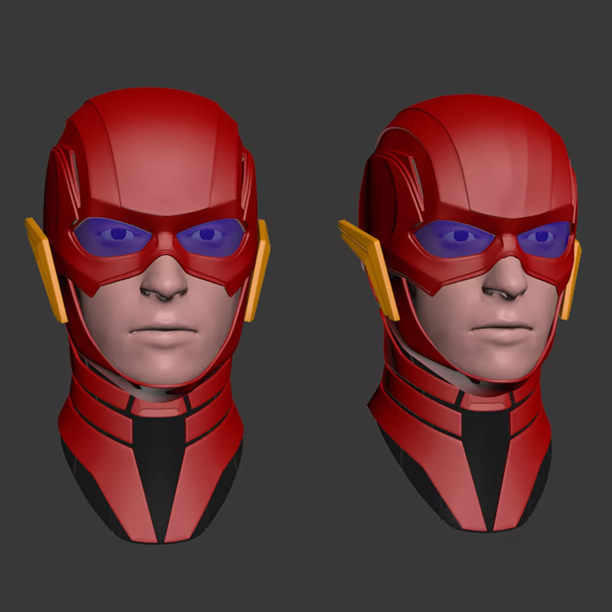 Flash Helmet STL 3D Print Files 3D print model