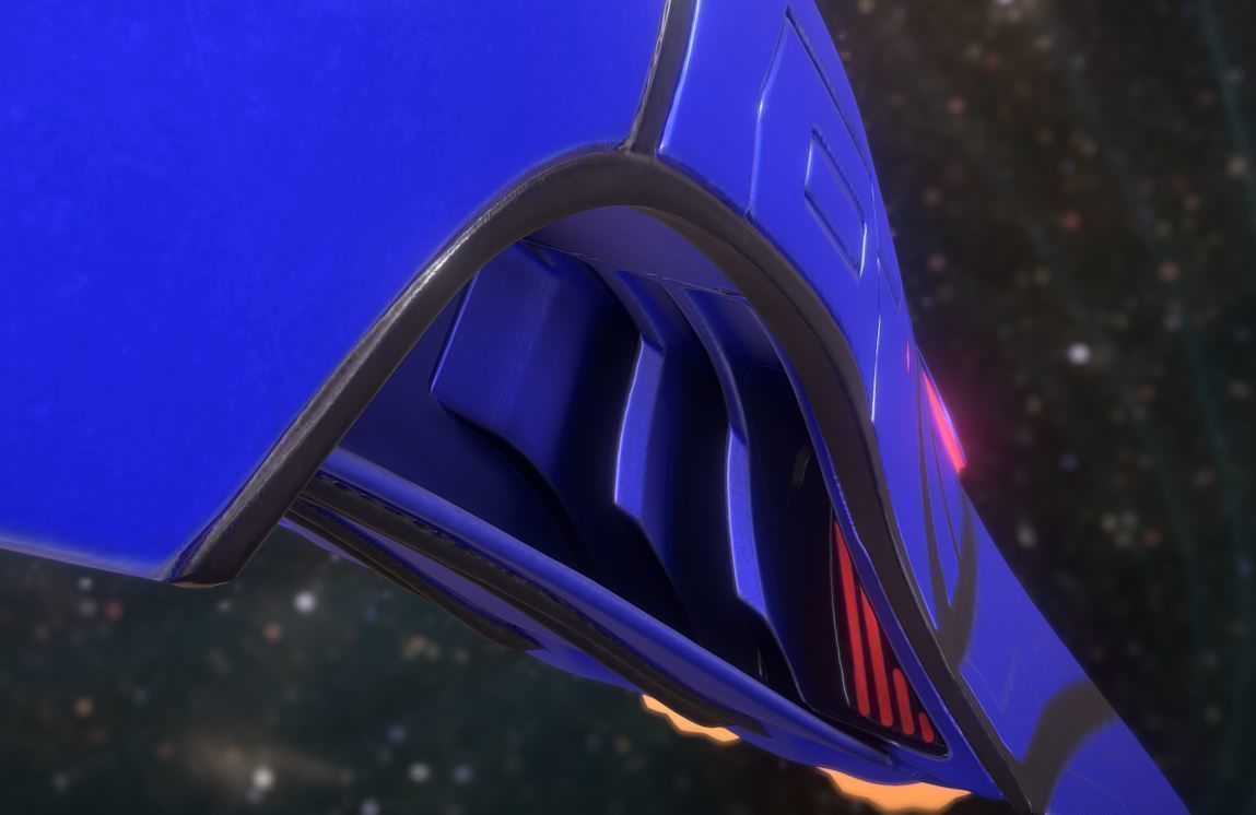 Spaceship  Keeper  Package Low-poly 3D model_32