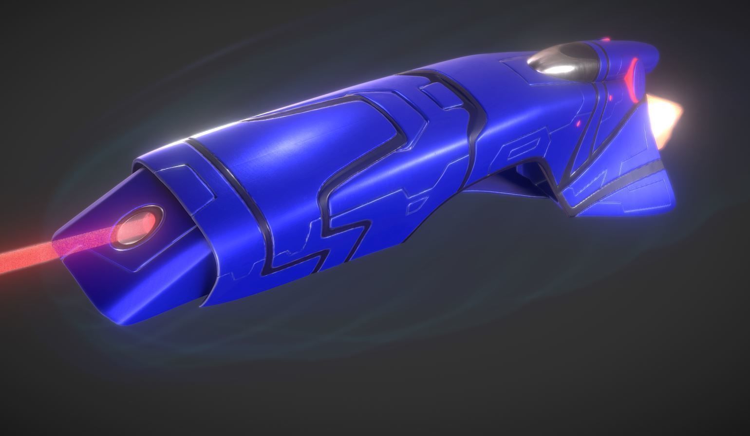 Spaceship  Keeper  Package Low-poly 3D model_39