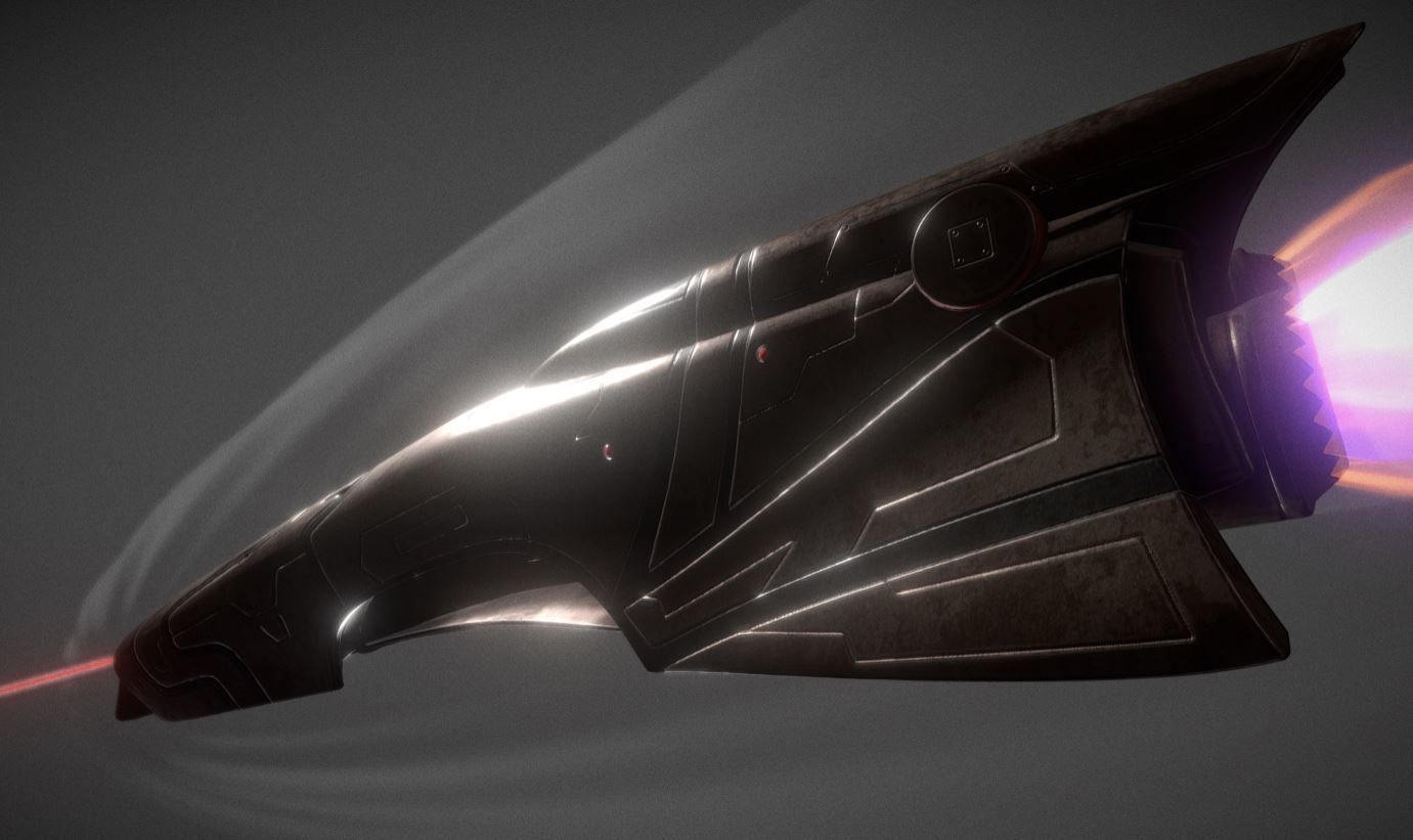 Spaceship  Keeper  Package Low-poly 3D model_71