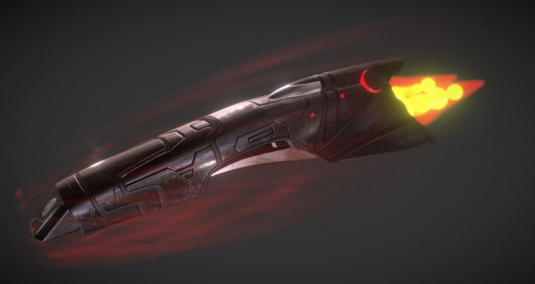 Spaceship  Keeper  Package Low-poly 3D model_55