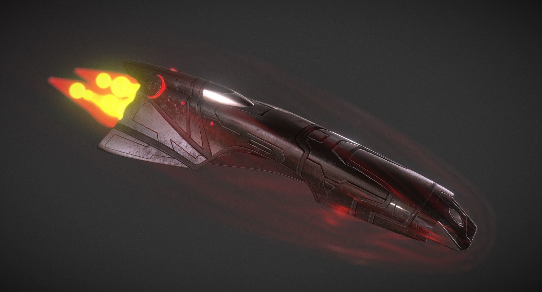 Spaceship  Keeper  Package Low-poly 3D model_57