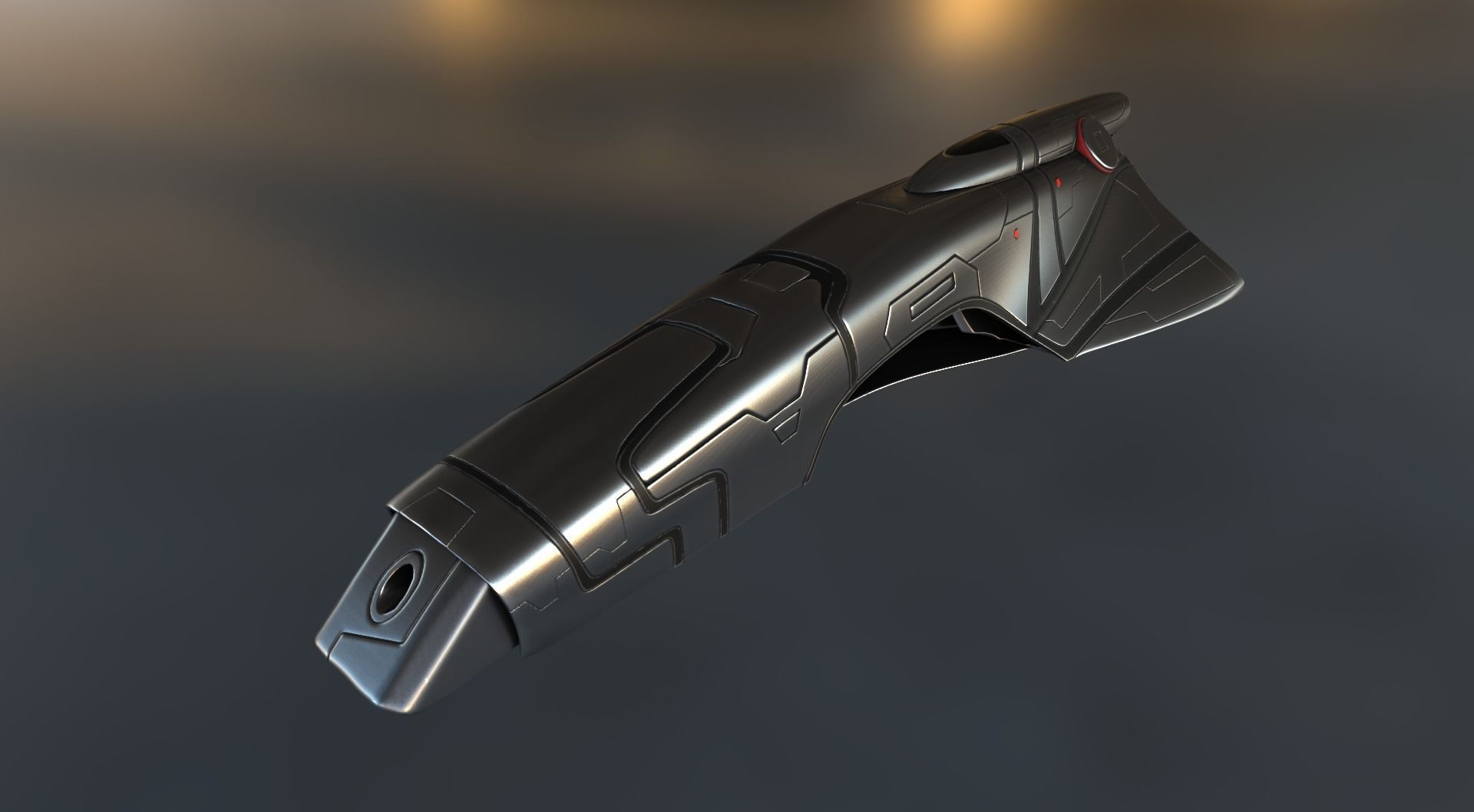 Spaceship  Keeper  Package Low-poly 3D model_27