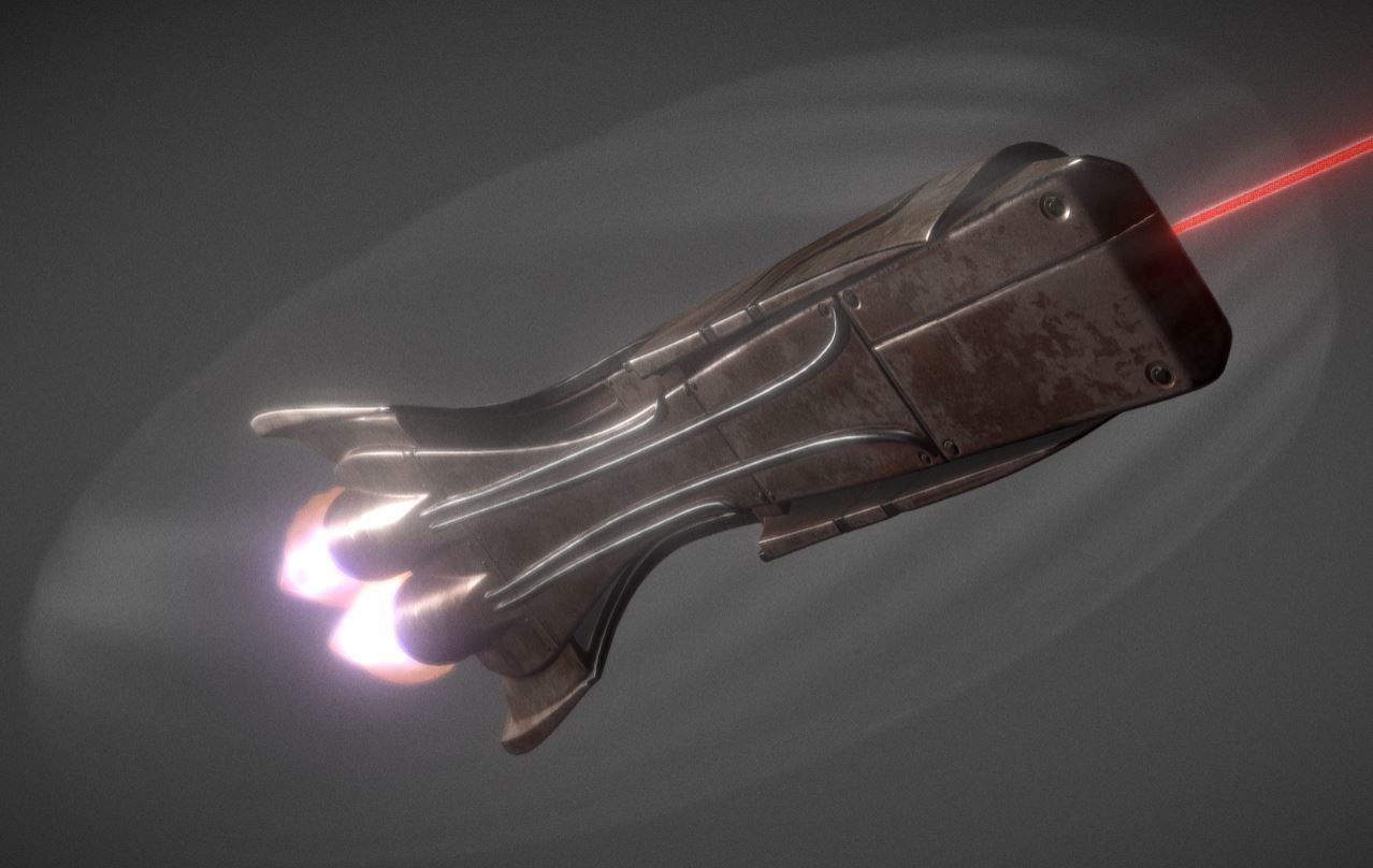 Spaceship  Keeper  Package Low-poly 3D model_74