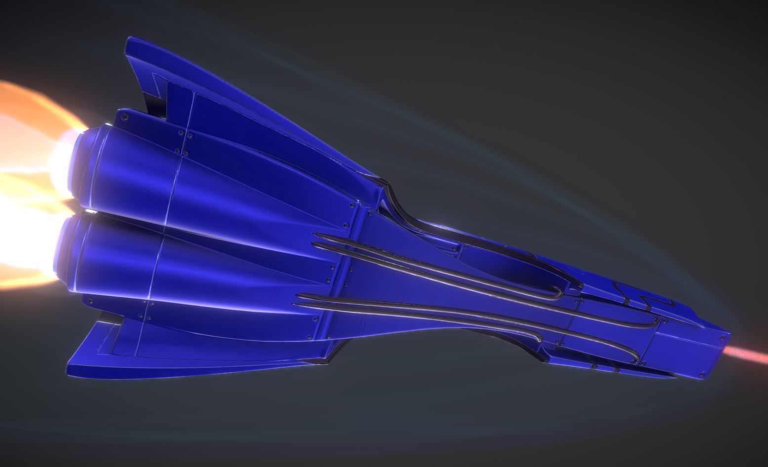 Spaceship  Keeper  Package Low-poly 3D model_40