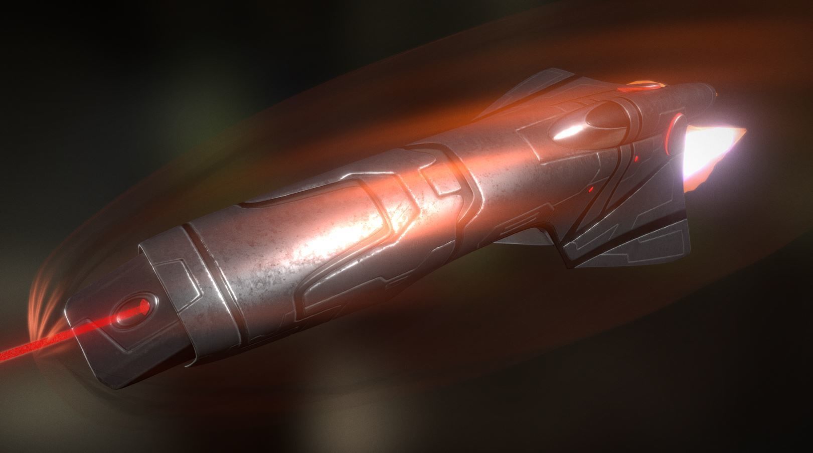 Spaceship  Keeper  Package Low-poly 3D model_84