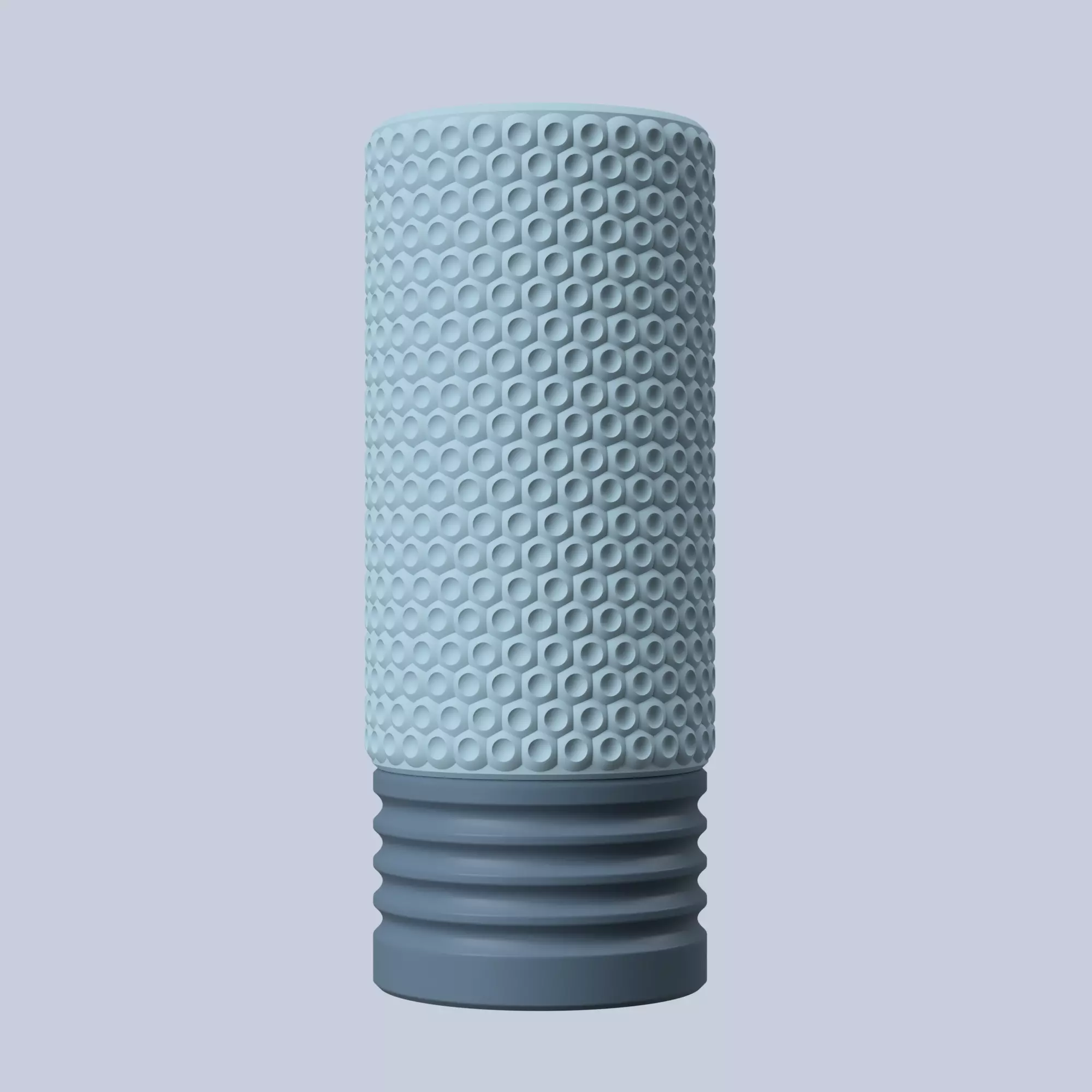 Mid Century Bubble Shade Ribbed Base Table Lamp Free 3D print model
