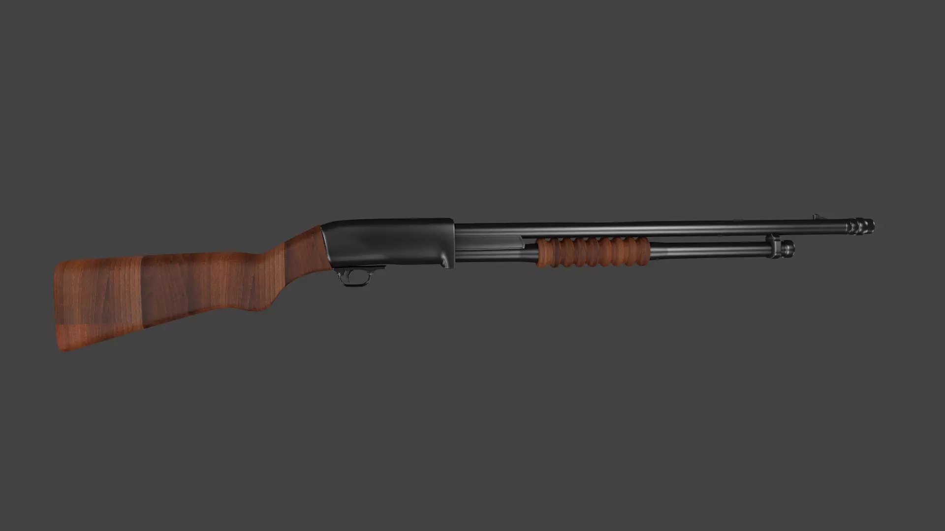 Shotgun 3D model