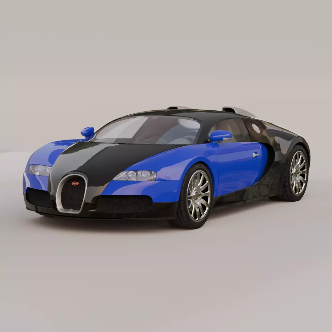 Bugatti Veyron 3D model