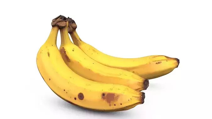 Yellow Banana Collection - Complete Bundle 4 Models 3D Model Pack 2