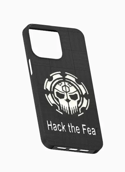 Hack the Fear MagSafe Case for Apple iPhone 15 Pro Max 3D print model