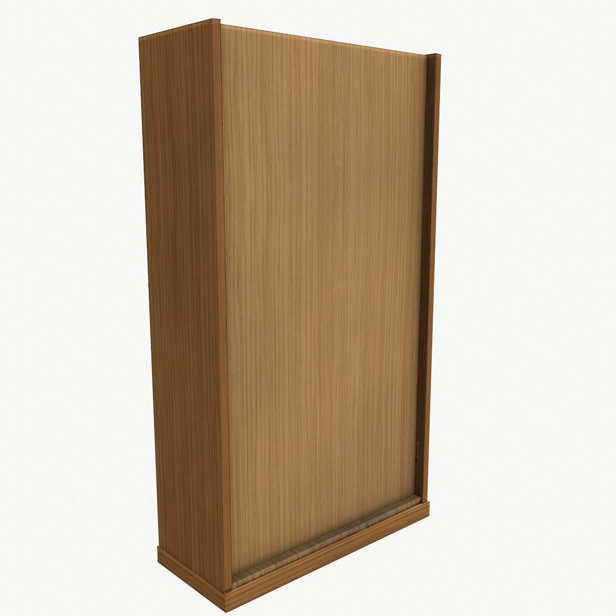 Bookcase Low Poly for game Low-poly 3D model_3