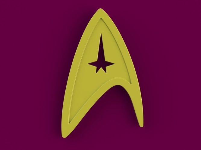 Starfleet Command Emblem 3D print model