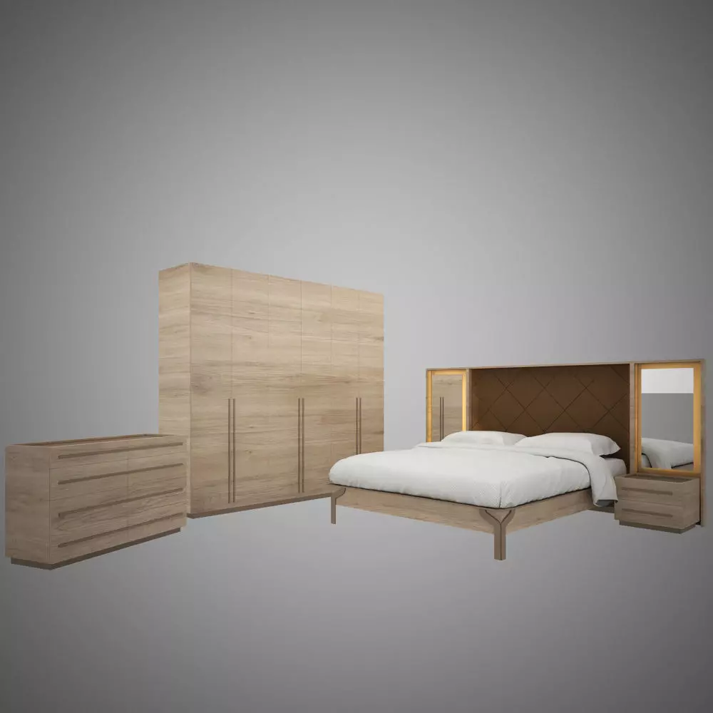 Bedroom  Furniture 3D model_0