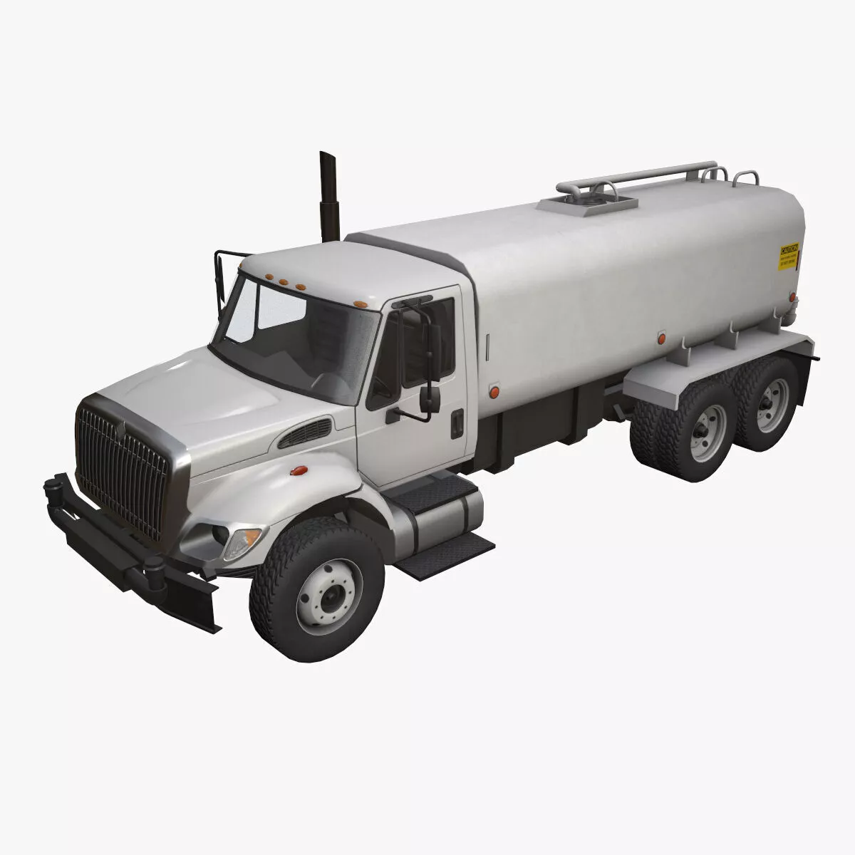 Tanker Truck --164-- Low-poly 3D model