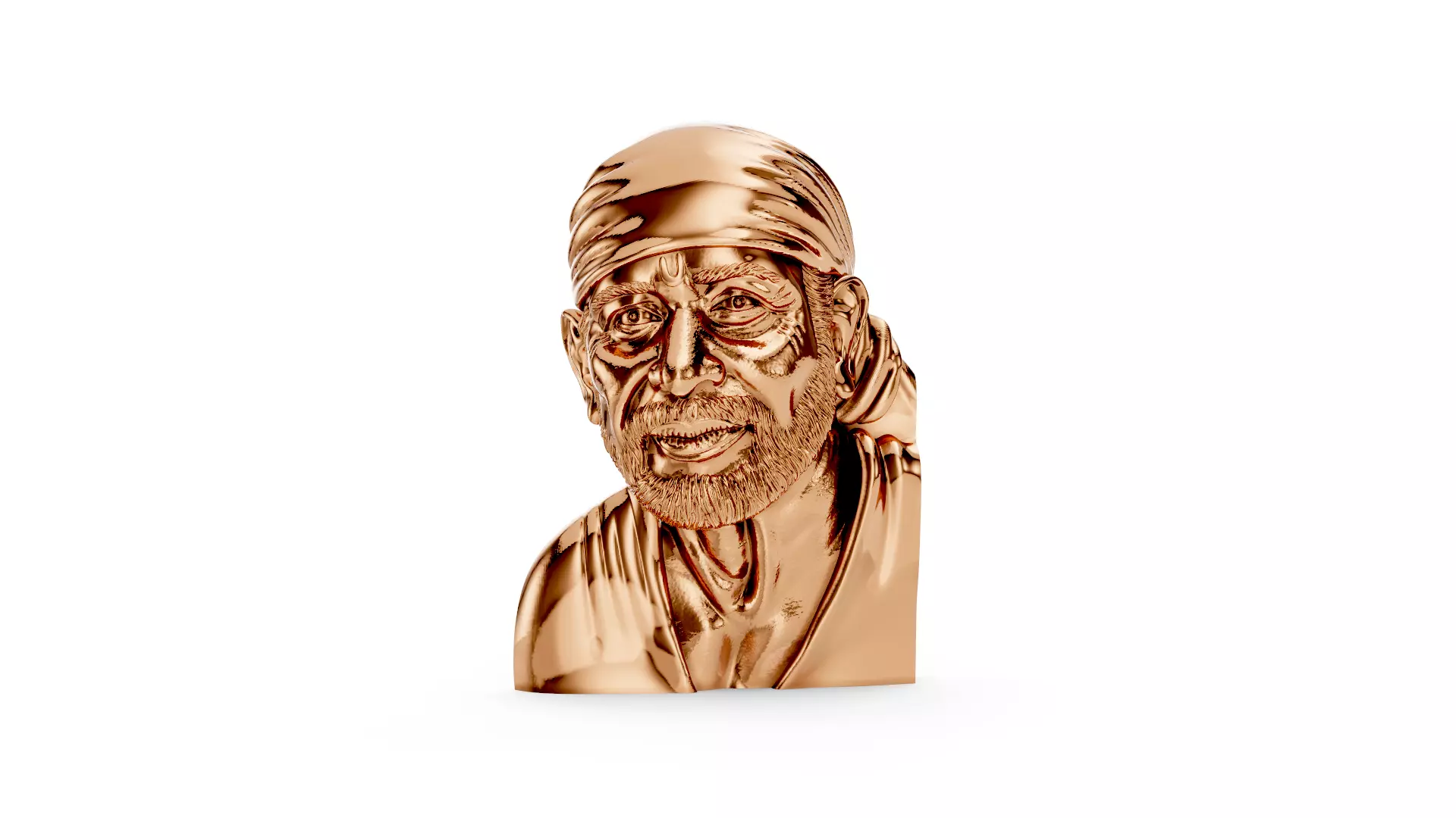 Sai Baba Gold Free 3D print model