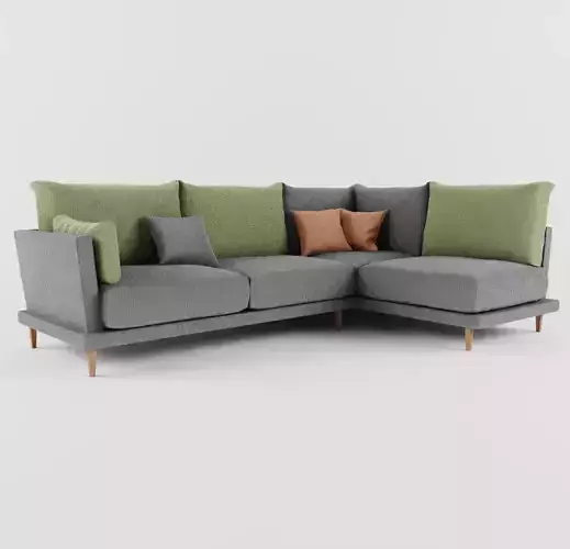 sofa with four seats