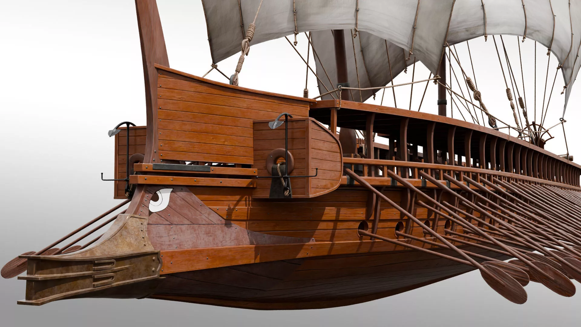 Trireme 3D model