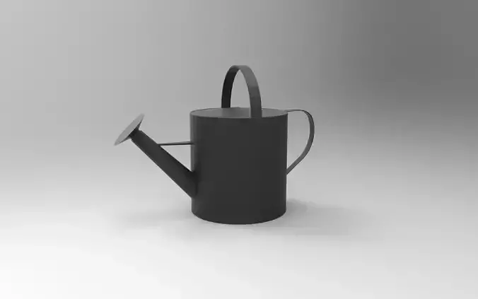 3D Watering Can 3D print model