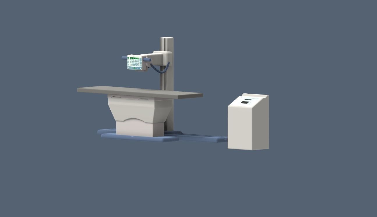 X-ray equipment 3D model_2