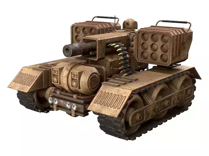 UGV Concept-3B-Desert-Rusty