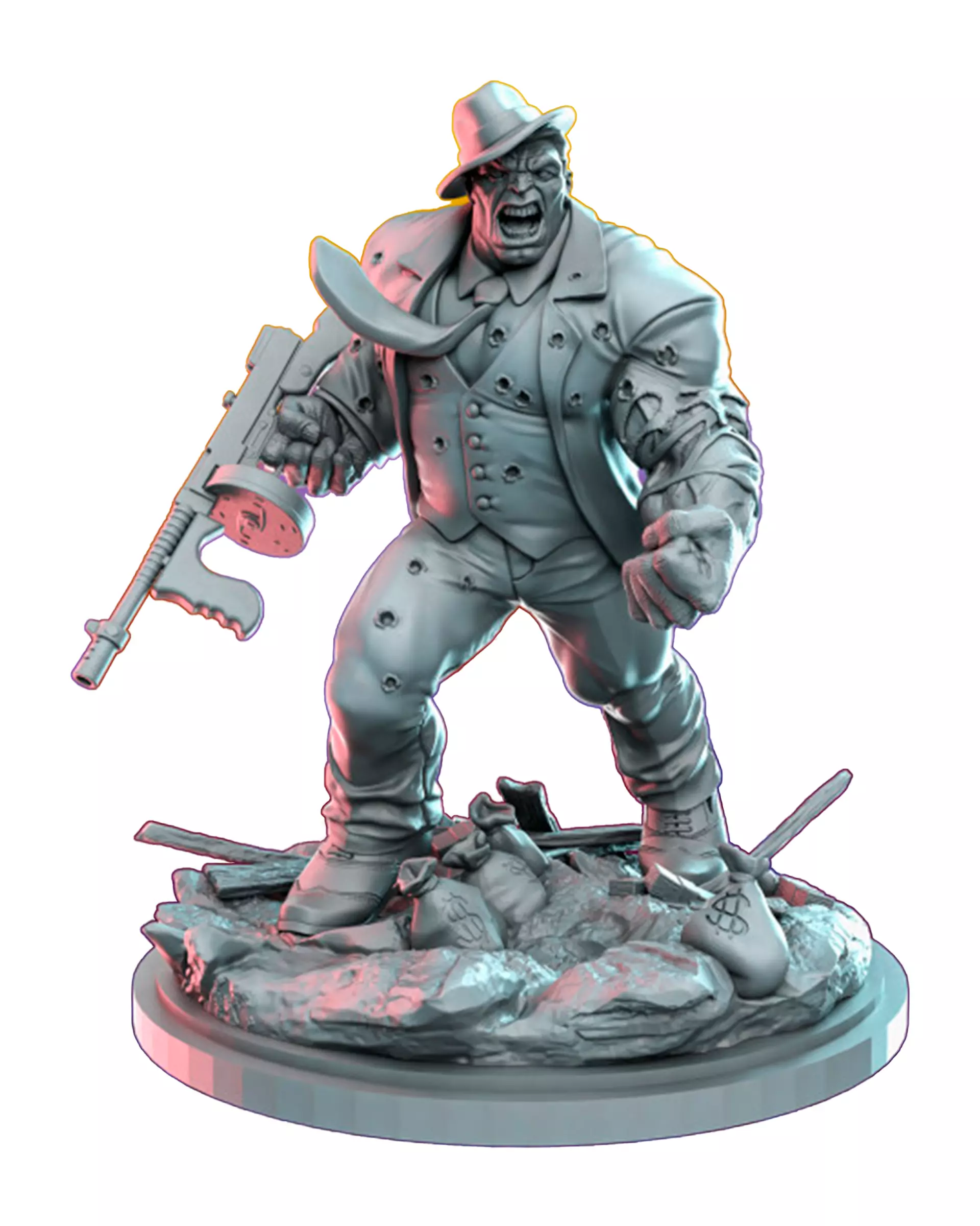 Hul K Pone 3D Print STL Miniature RPG 3D print model