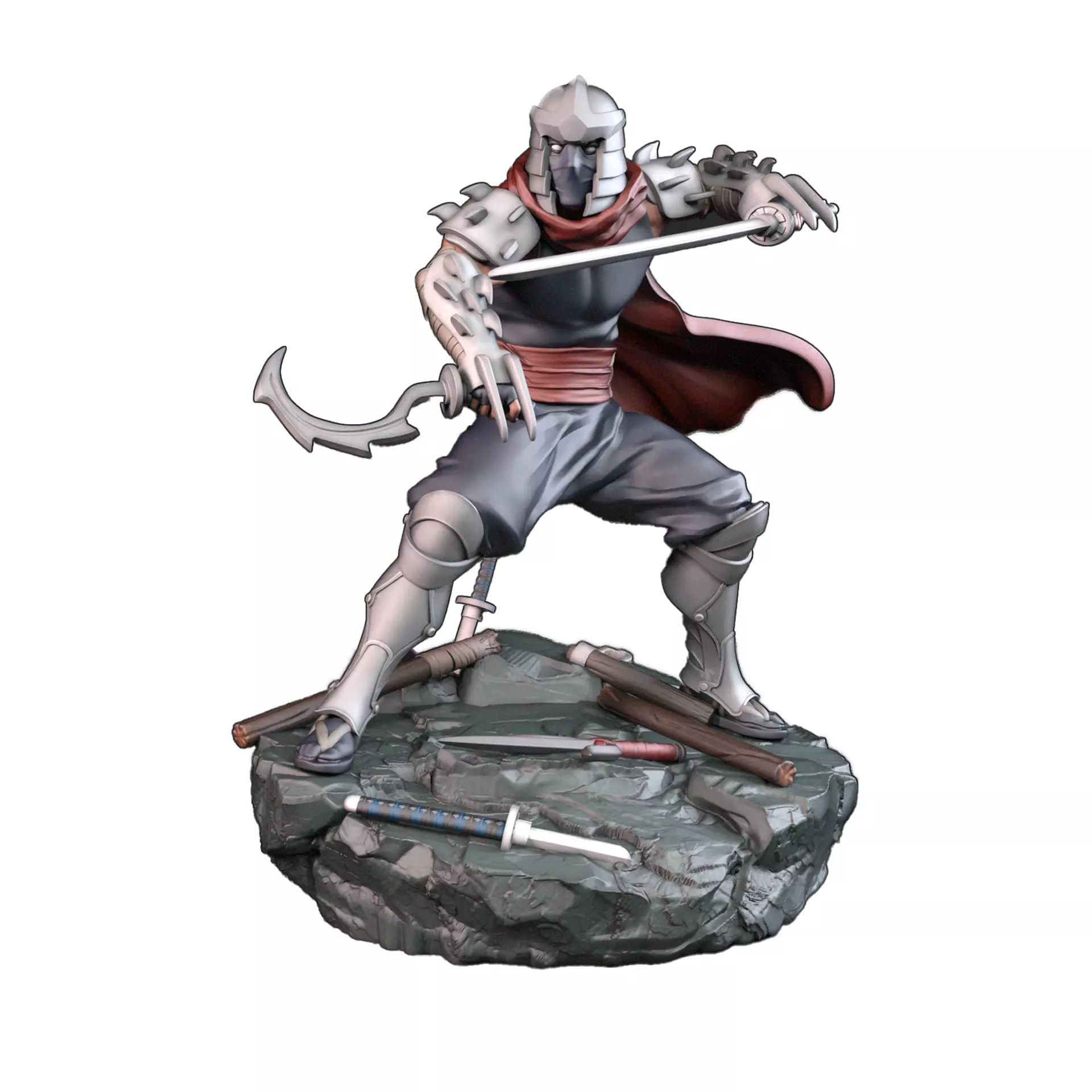 Shredder 3D Print STL Miniature RPG 3D print model