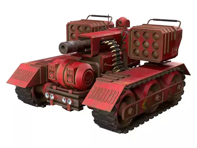 UGV Concept-3B-Red-Rusty