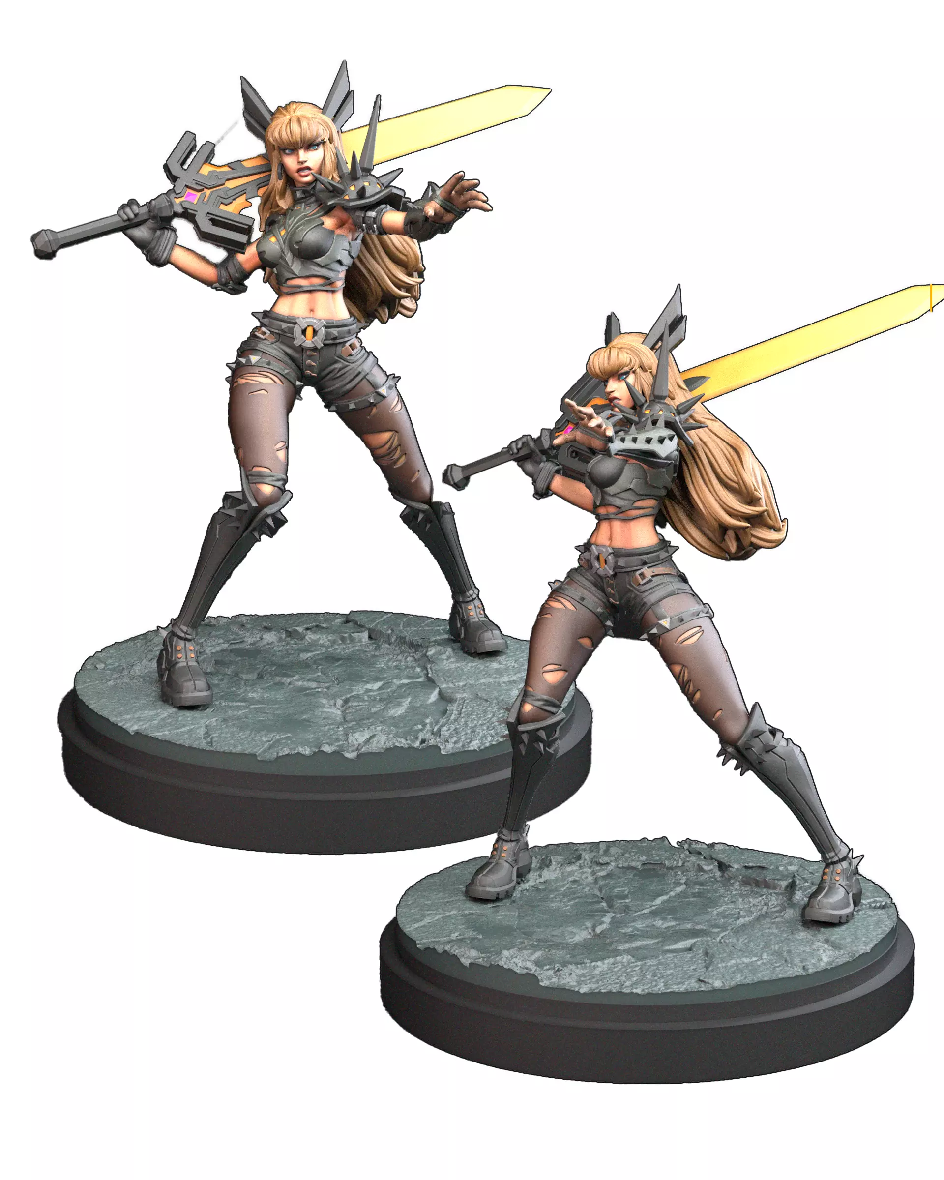 Magik Marvel Rivals 3D Print STL Miniature RPG 3D print model