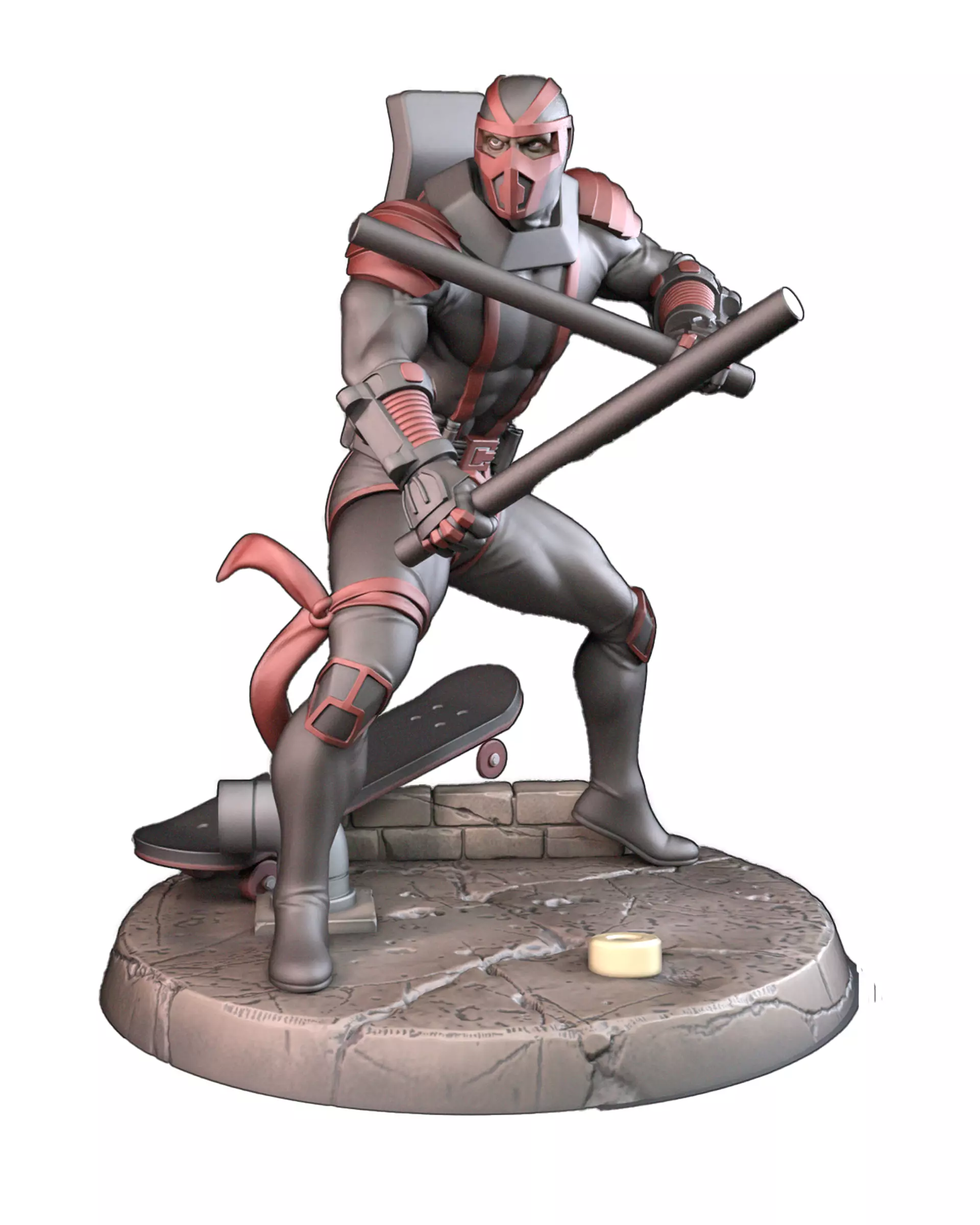 Night Thrasher 3D Print STL Miniature RPG 3D print model