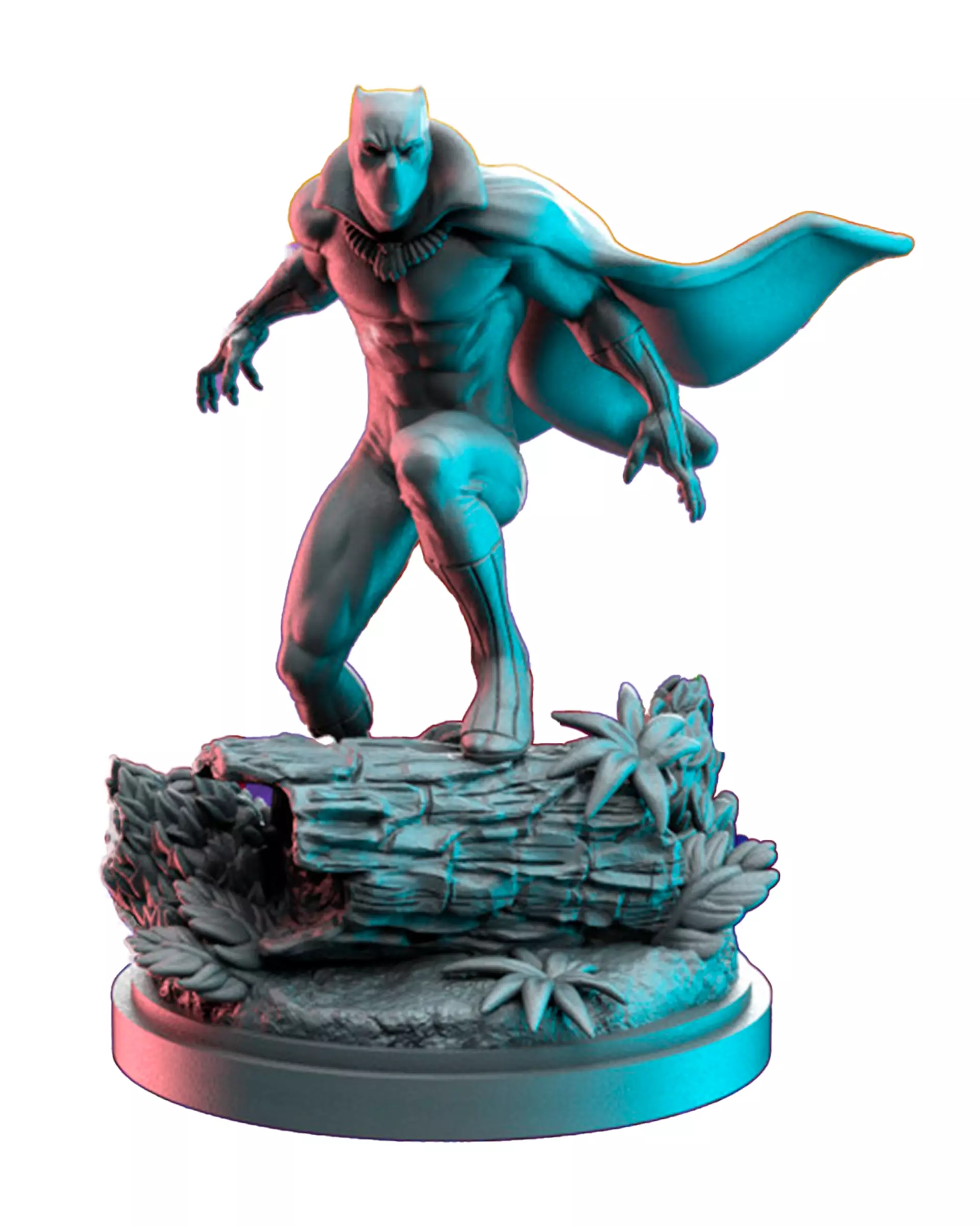 King Chad 3D Print STL Miniature RPG 3D print model