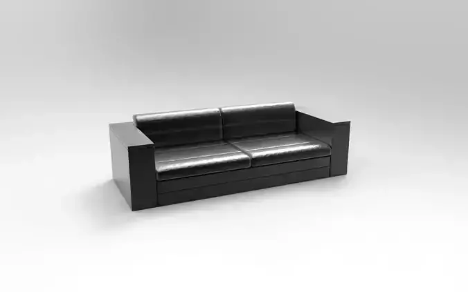 3D Printable Sofa  3D print model