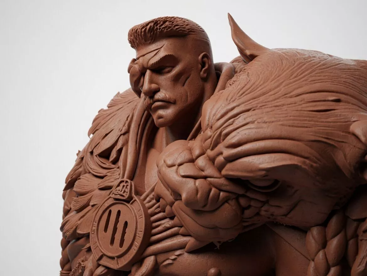 Thrag 3D print model