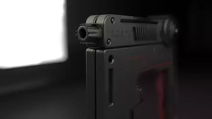 future gun 3D model