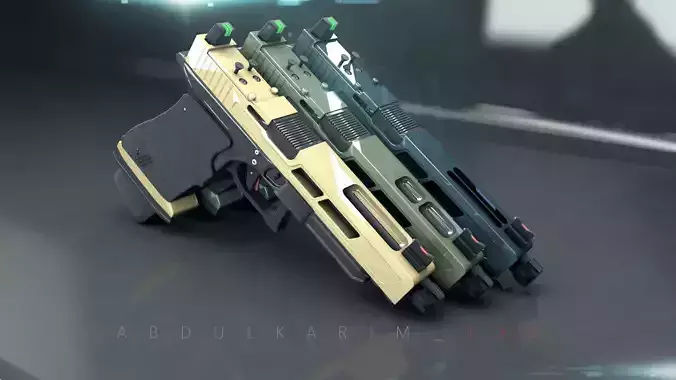 gun vii 3D model