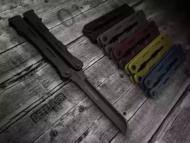 knife 3D model
