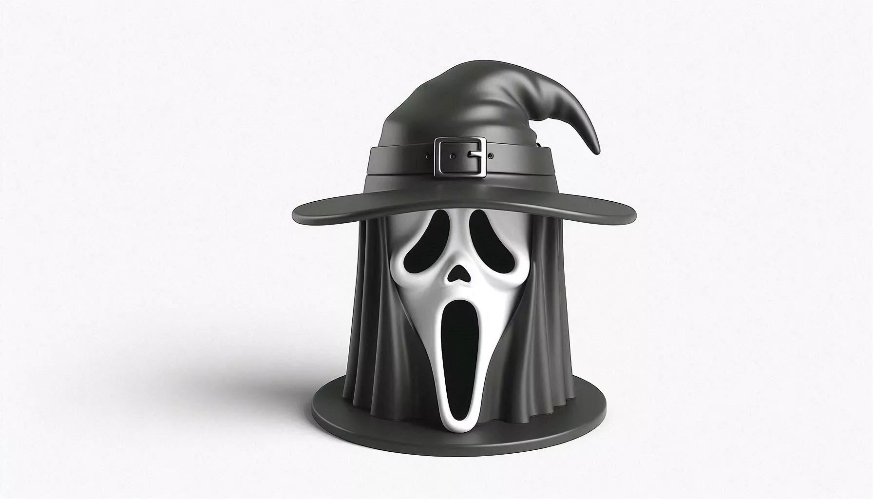 Halloween Horror Face Mask Model 3D print model