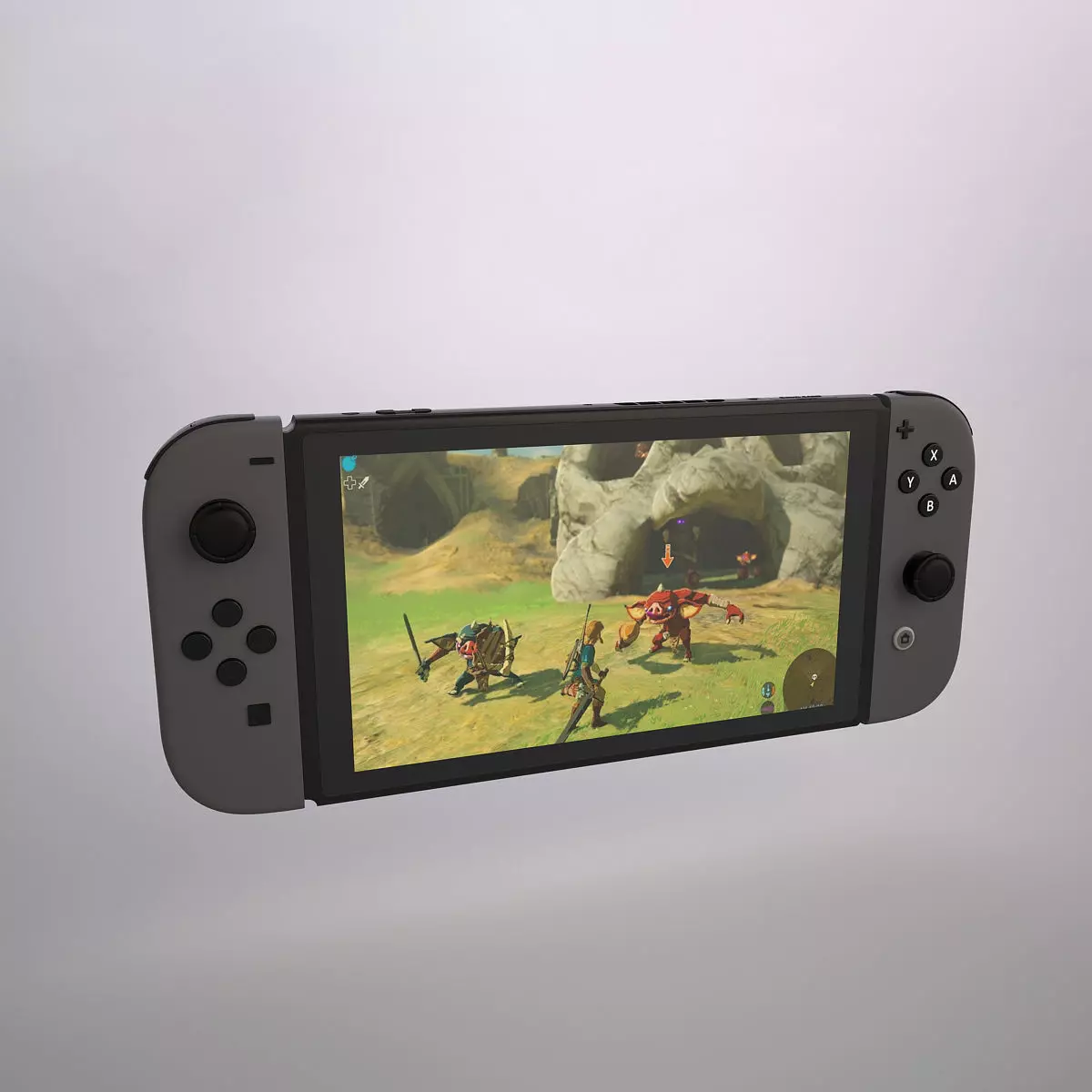 Nintendo Switch 3D model_0