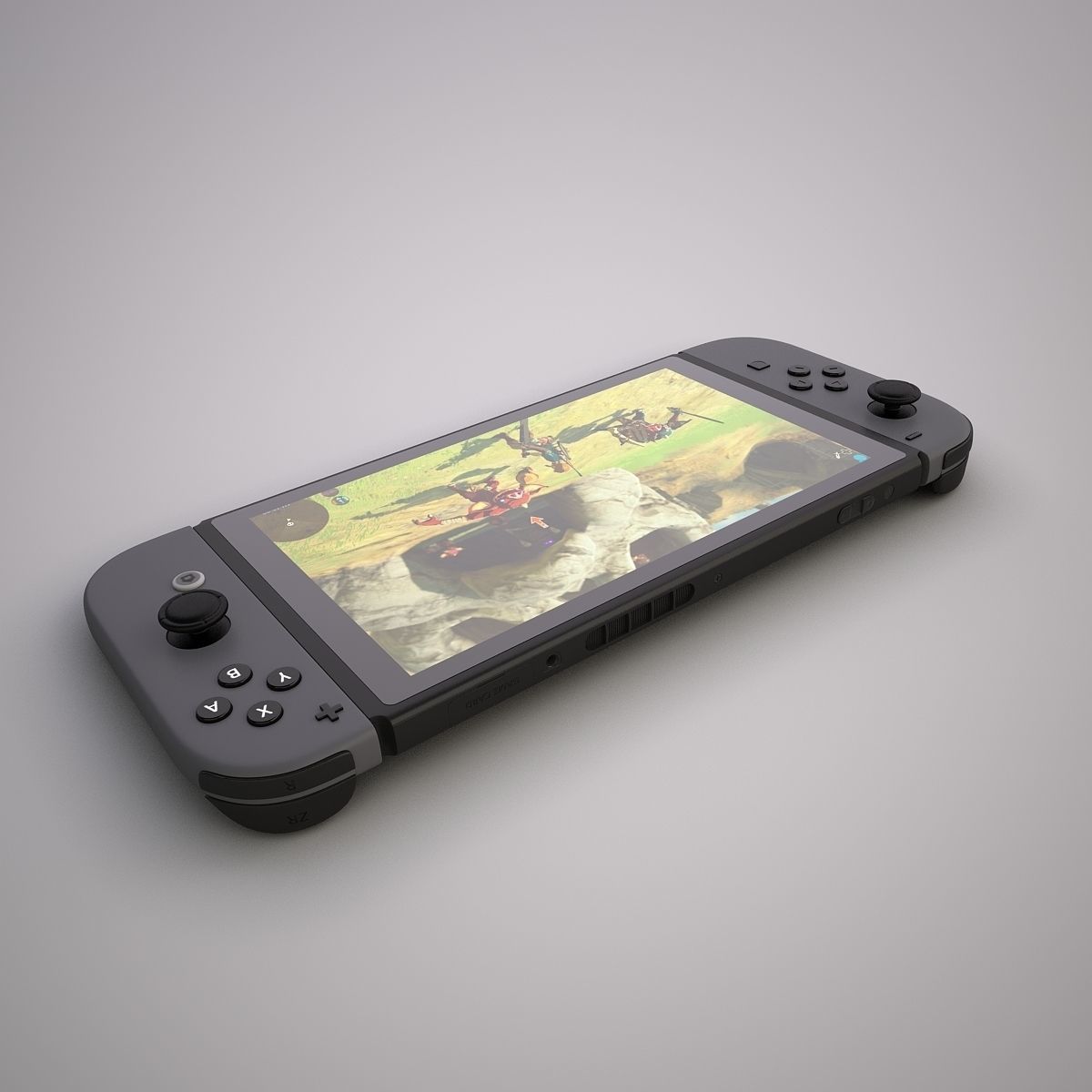 Nintendo Switch 3D model_4