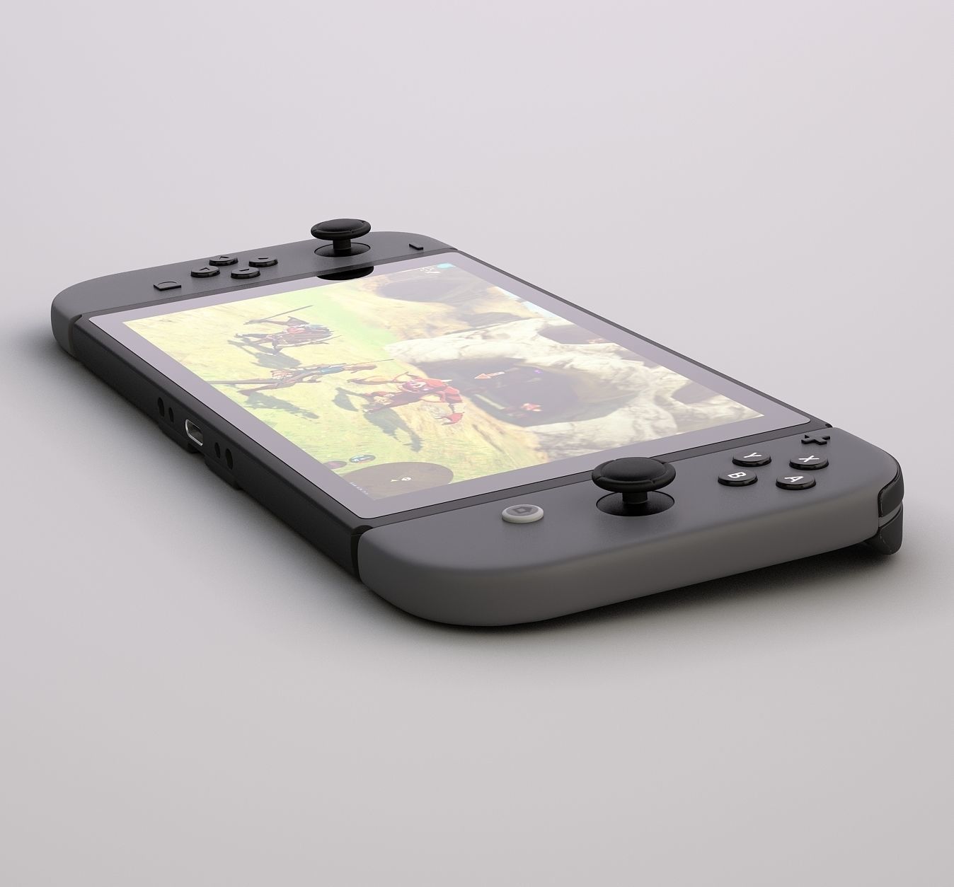 Nintendo Switch 3D model_6