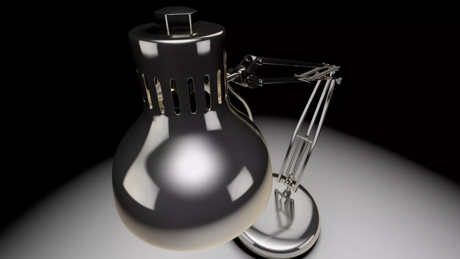 Anglepoise Lamp 3D model_0