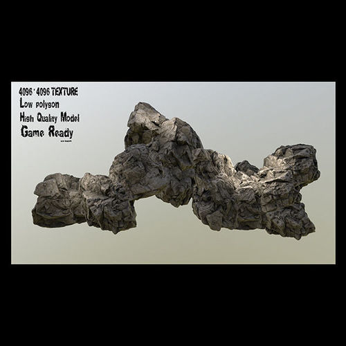 Rock Low-poly 3D model
