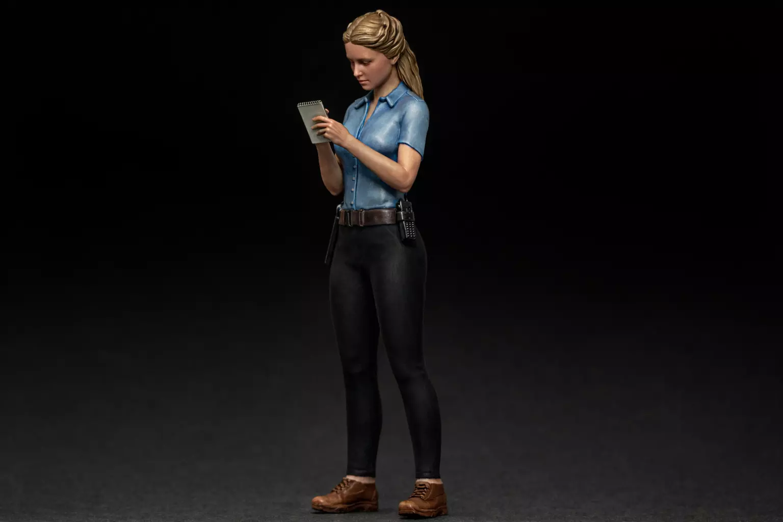 Parking Officer girl 2 3D print model